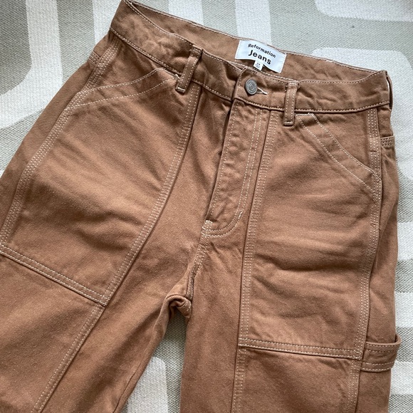 Reformation Clay Carpenter Pants - Picture 10 of 12